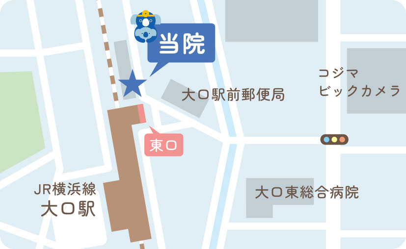 クリニック地図